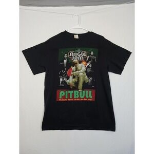 Pitbull Tour Graphic T-Shirt Jingle Jam San Diego, CA Size‎ Large